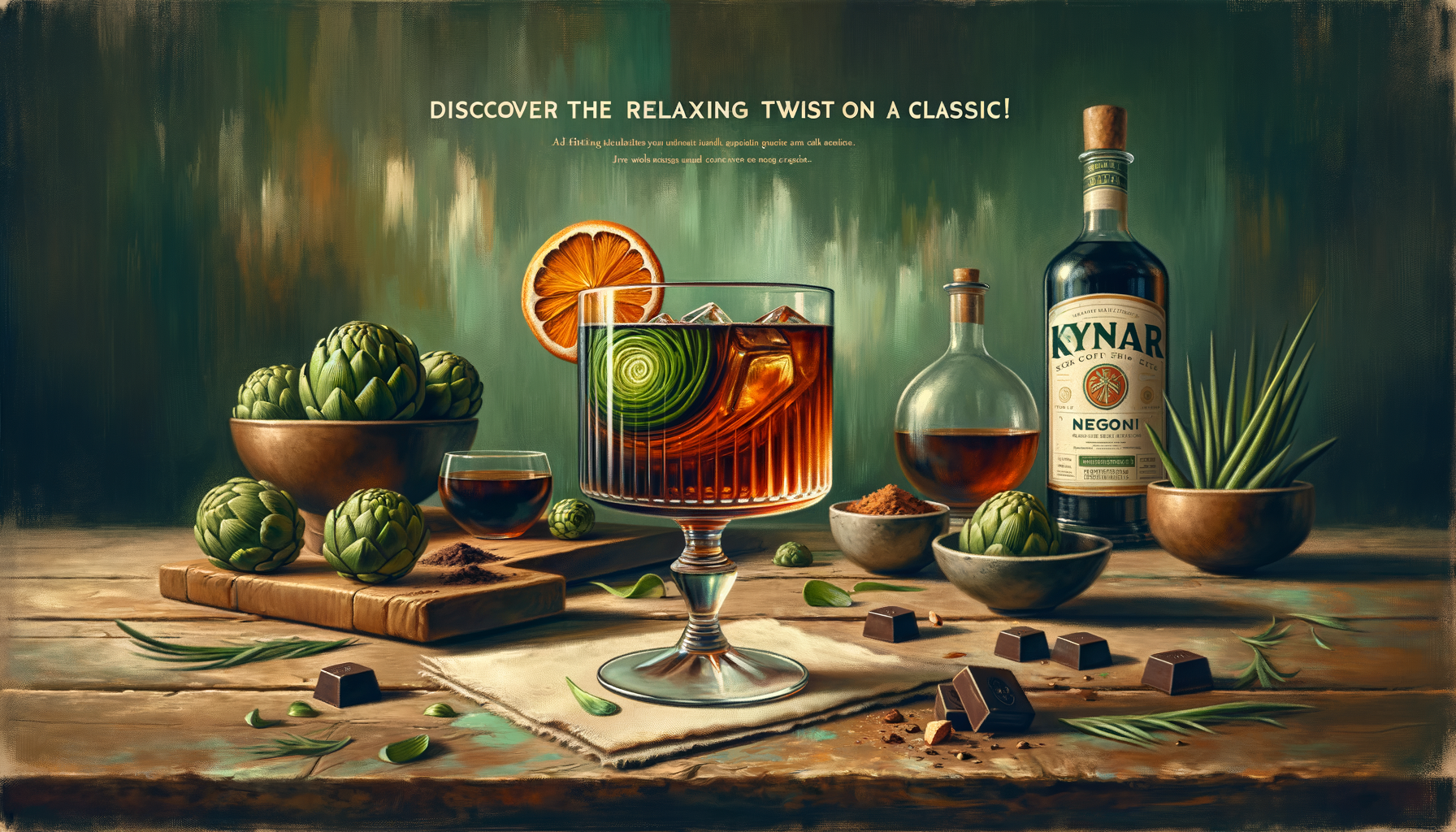 Discover the Perfect Blend: Kava Cynar Negroni – A Unique Twist on a Classic Cocktail