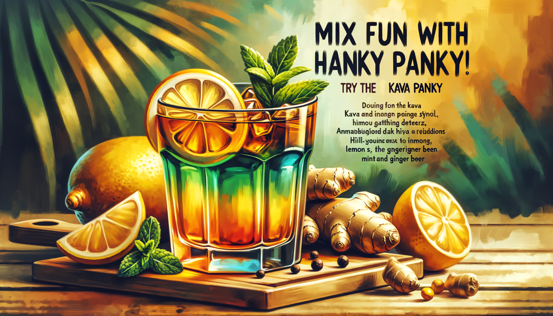 Discover the Kava Hanky Panky: A Fun and Refreshing Twist on Your Kava Experience!