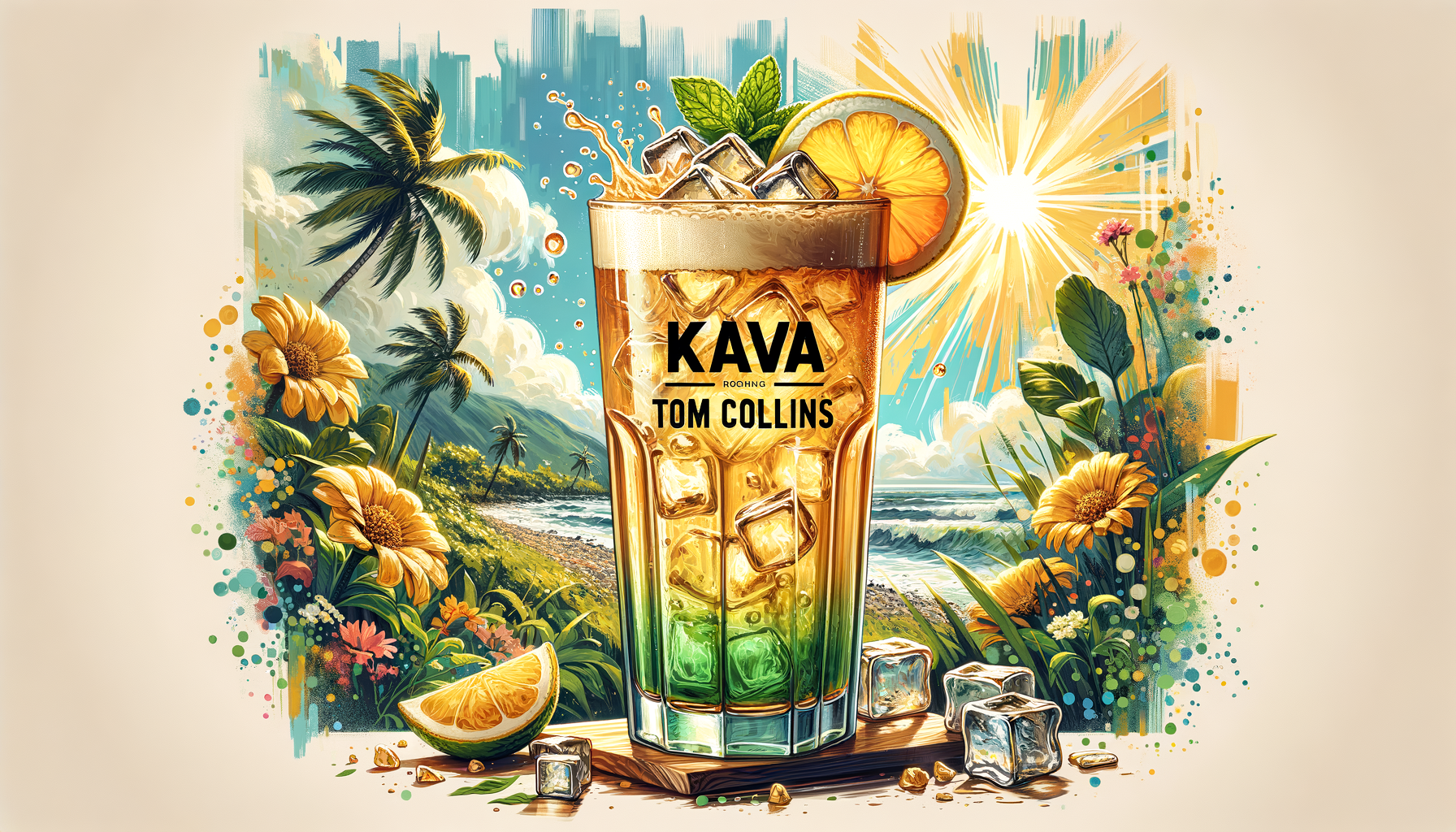 Chill Out with the Kava Tom Collins: A Refreshing Twist on a Classic Cocktail