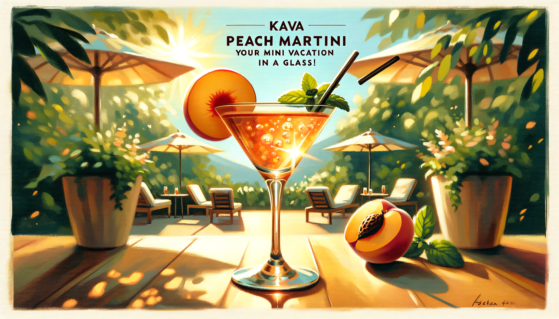 Discover the Ultimate Kava Peach Martini: A Refreshing Twist on Relaxation