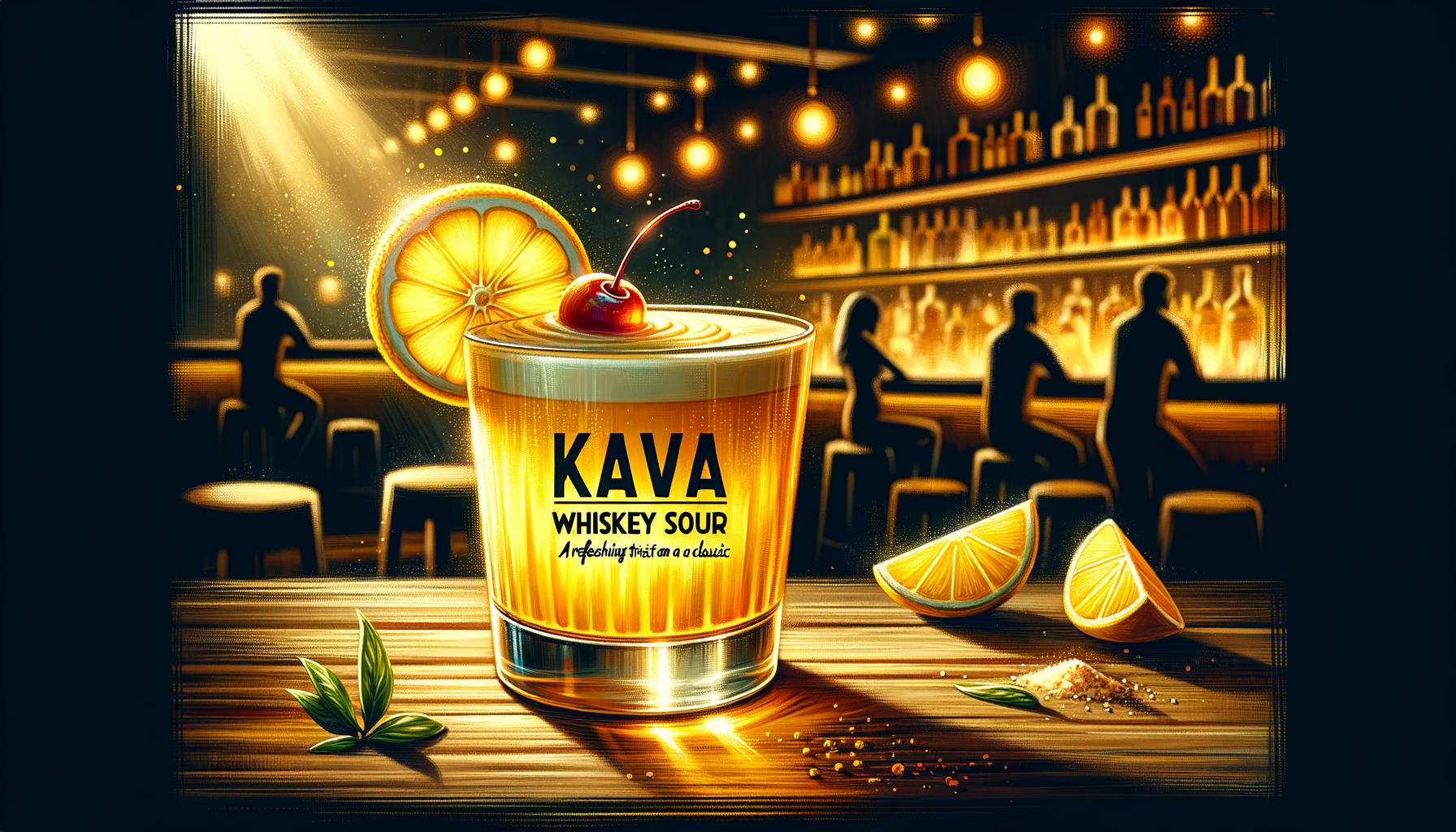 Discover the Kava Whiskey Sour: A Refreshing Twist on a Classic Cocktail!