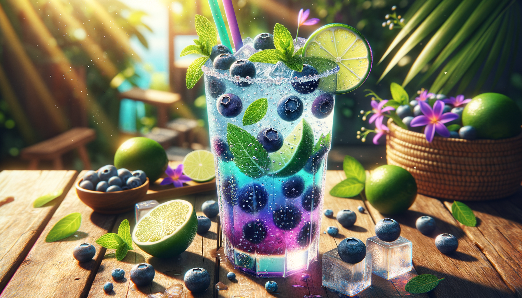 Chill Out with Our Kava Blueberry Mojito: A Refreshing Twist on a Classic Drink!