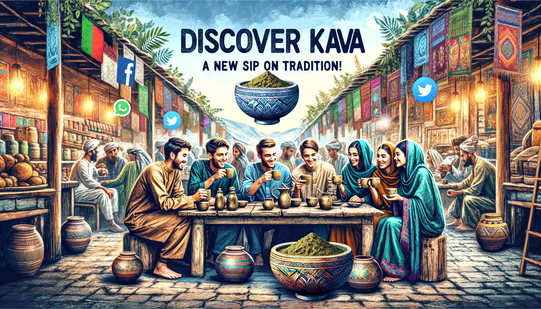 Kava in Afghanistan: A New Taste of Relaxation and Cultural Exchange