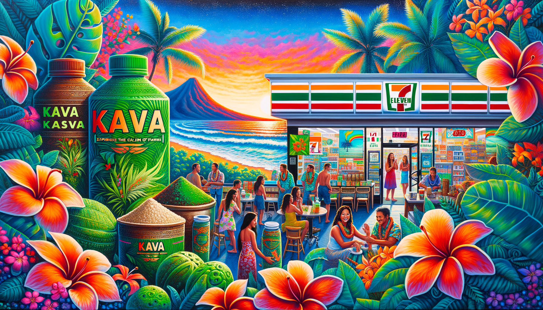 Experience the Relaxation: Kava Now Available at 7-Eleven Hawaii!