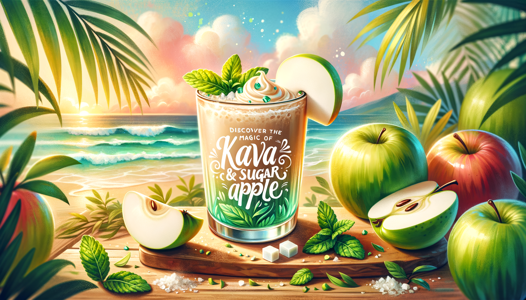 Discover the Bliss of Kava with Sugar Apple: A Tropical Delight for Relaxation and Flavor